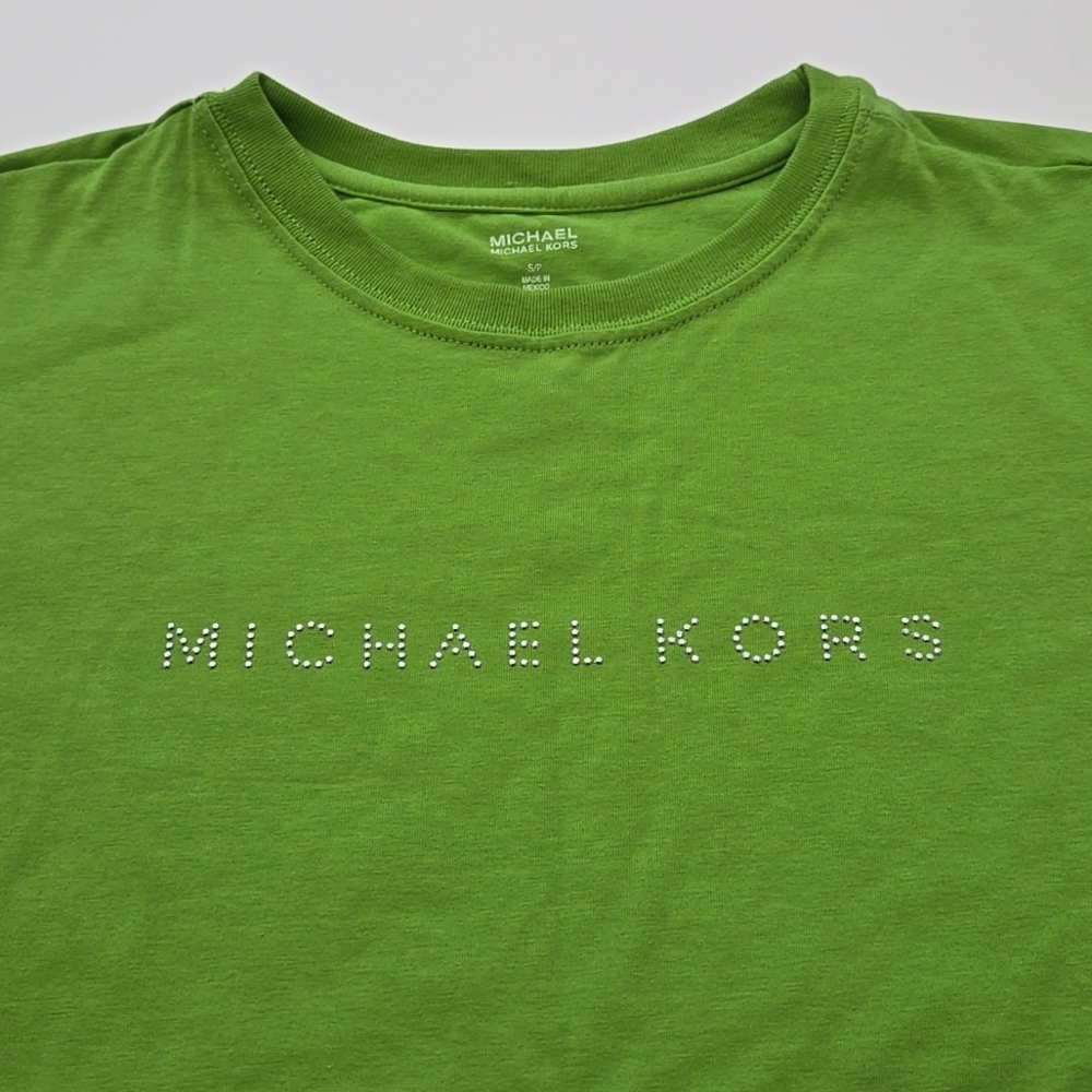 Michael Kors Green Short Sleeve Tee
